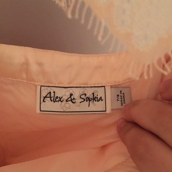 Pale pink Prom Court Alex&Sophia dress. Worn once. - Picture 3 of 5